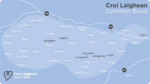 Croi Laighean Common Bond map